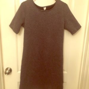 Simple Gray Shirt Dress